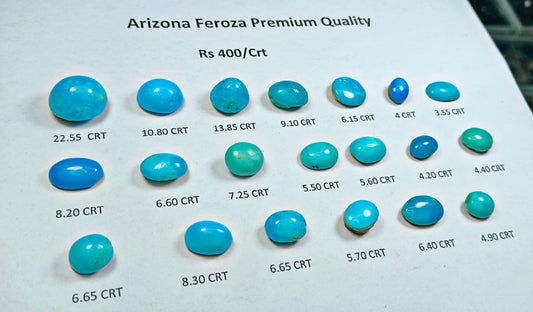 Turquoise ( Arizona Feroza Premium Quality)
