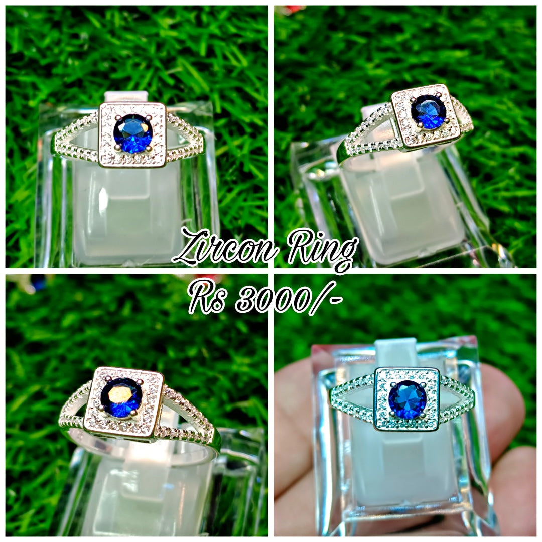 Italian Ladies Ring - Zircon