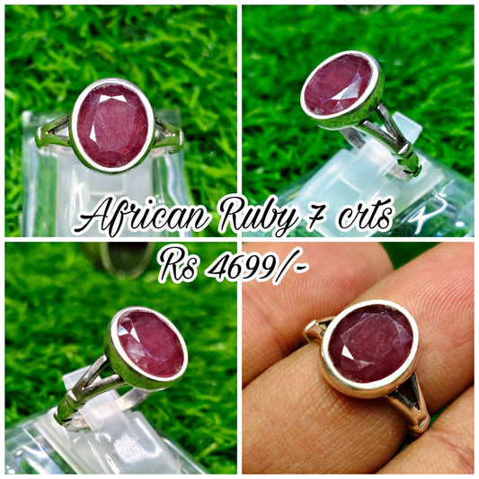Italian Ring - Ruby