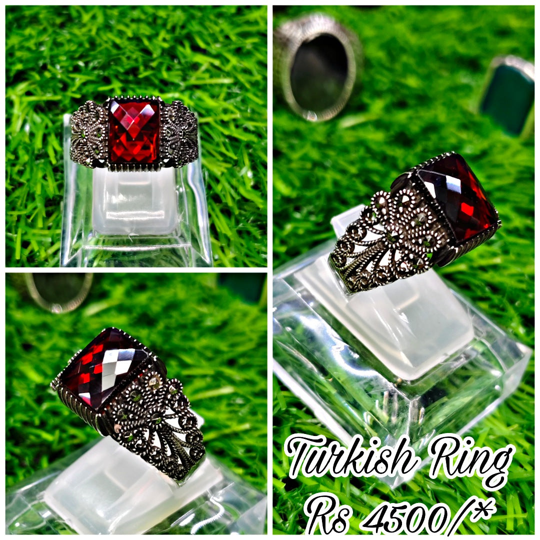 Turkish Ring - Zircon