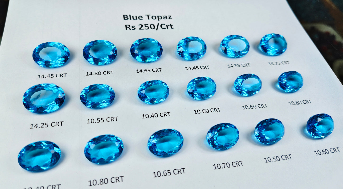 Blue topaz