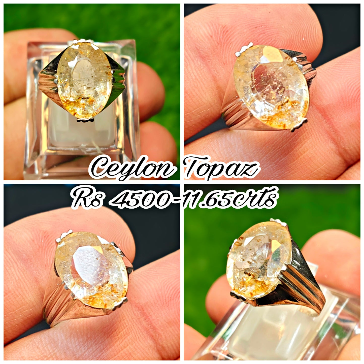 Ceylon Topaz Ring