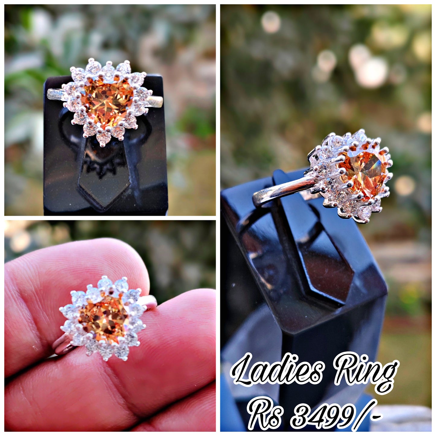Zircon Ladies Ring