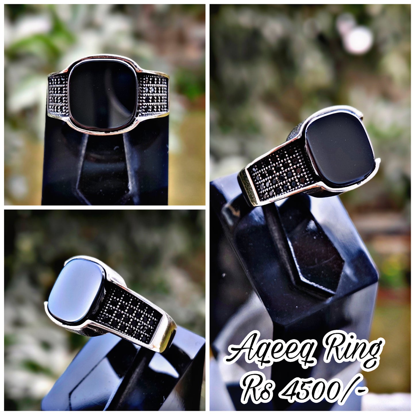 Yamni Aqeeq Turkish Ring