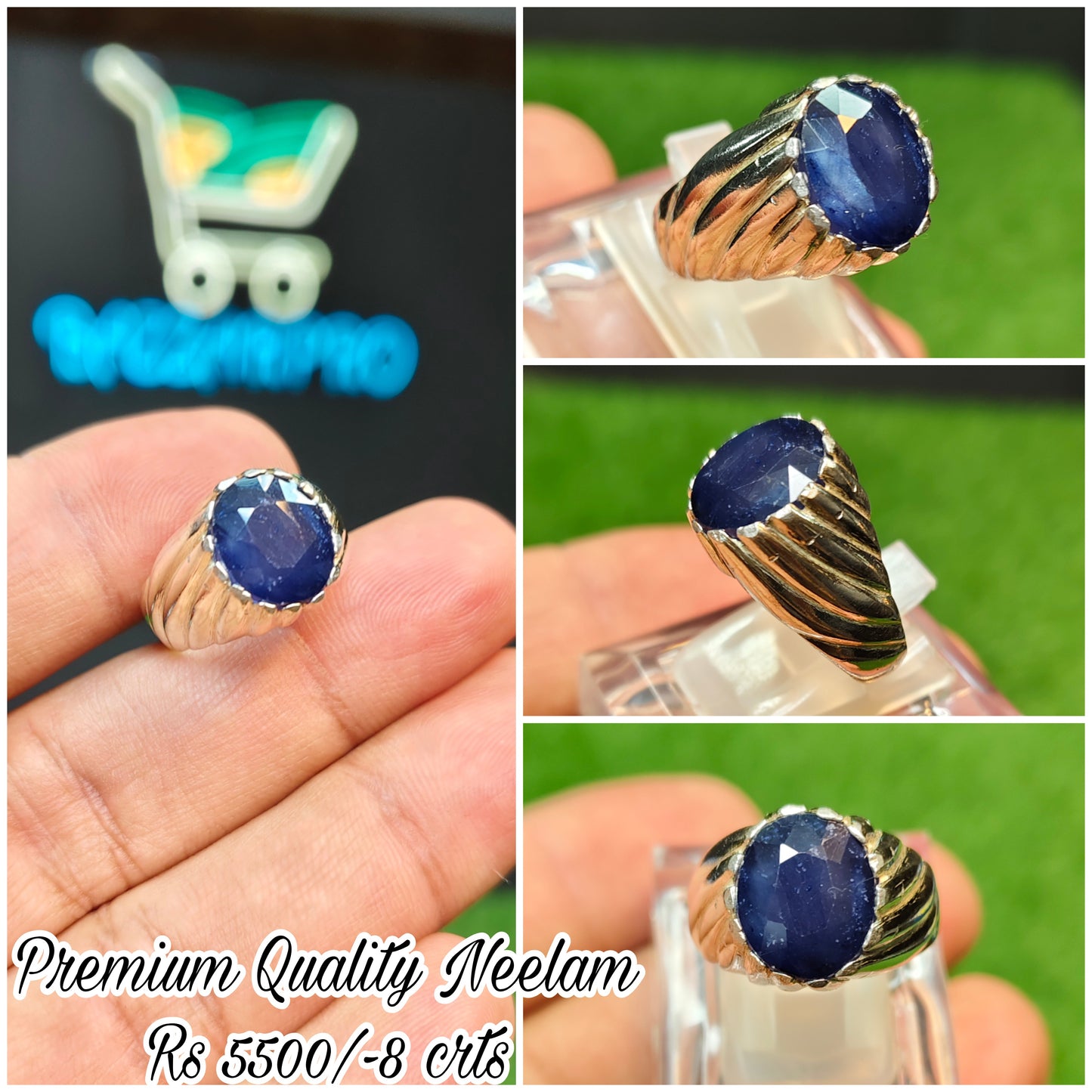 Premium quality Neelam Ring