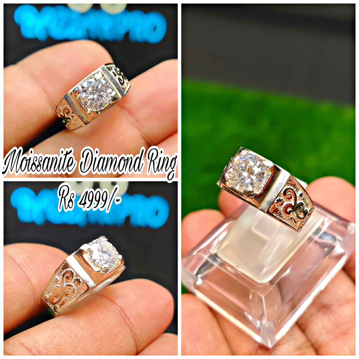 Moissanite Ring