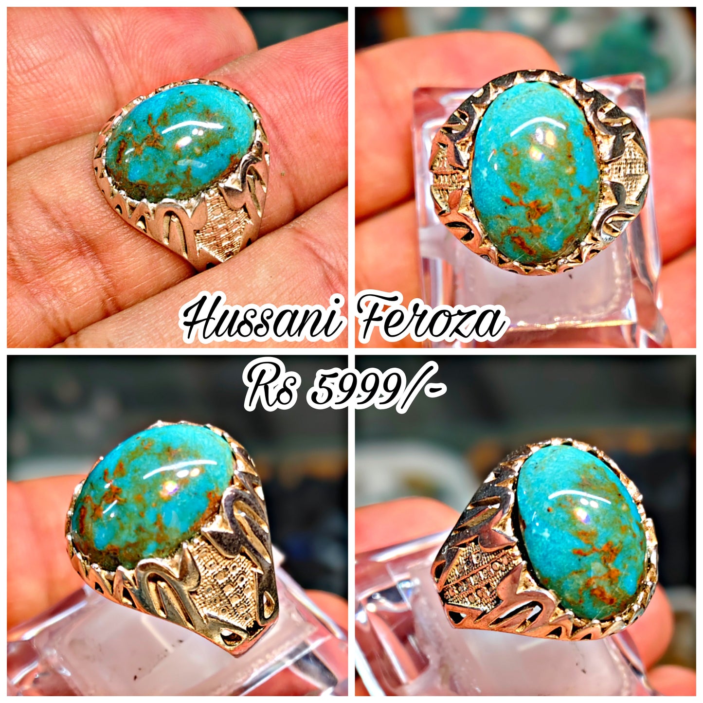 Hussani Feroza Ring
