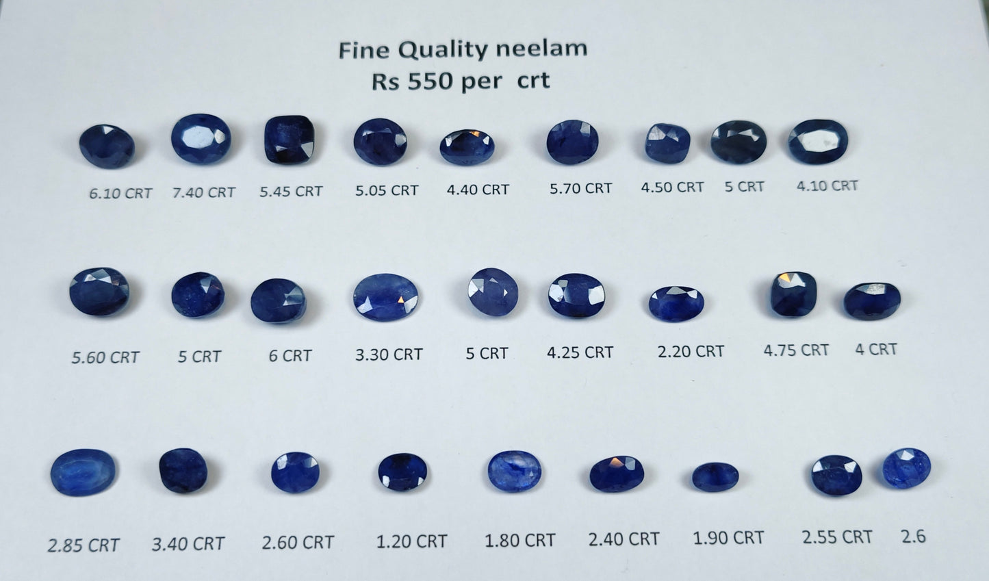 Fine Quality Neelam