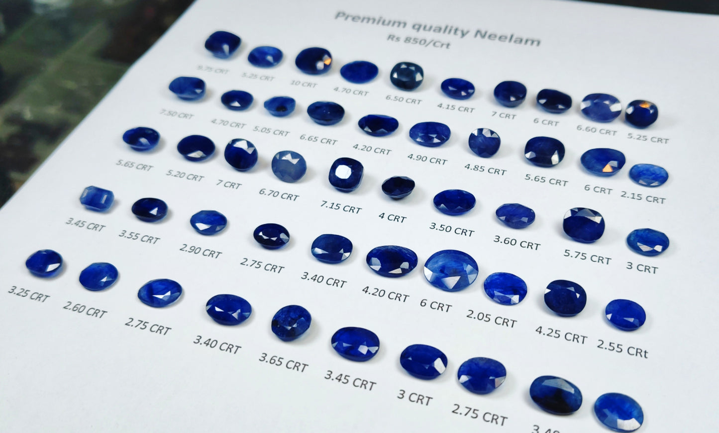 Premium Quality Neelam