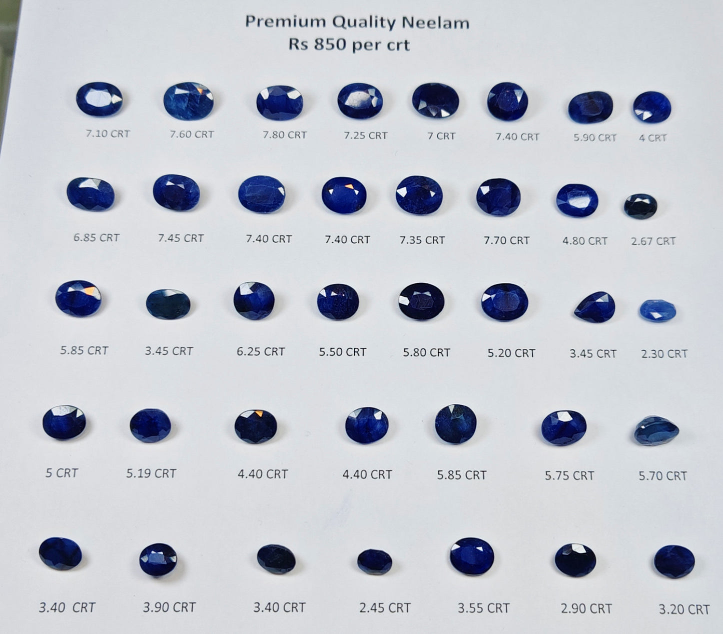 Premium Quality Neelam