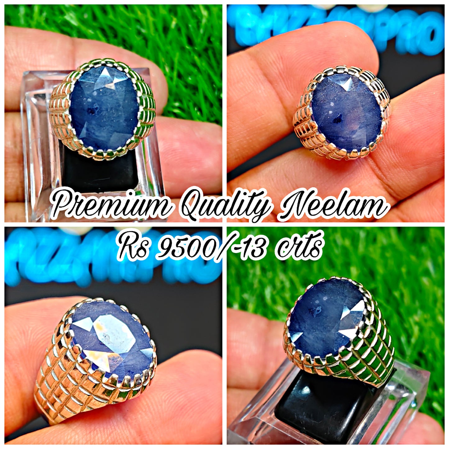 Premium Quality Neelam Ring