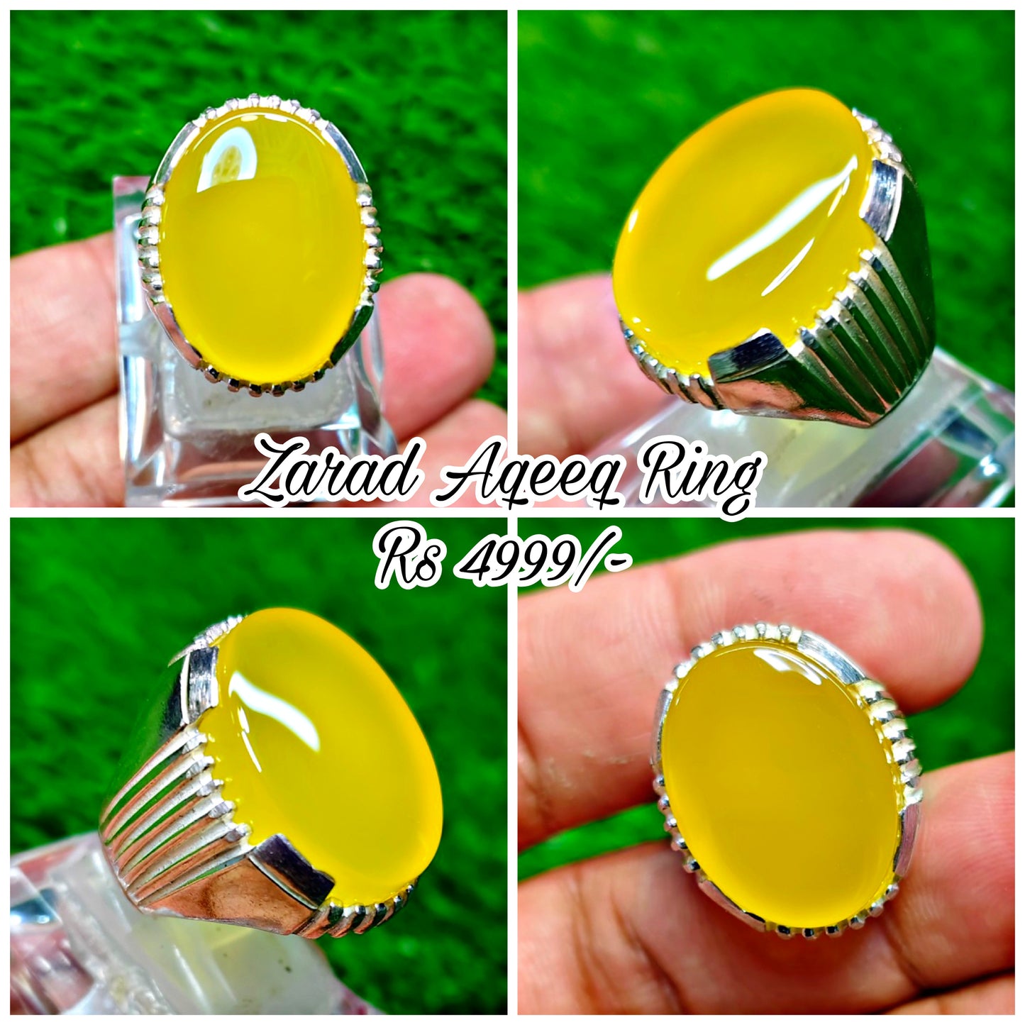 Zarad Aqeeq Ring