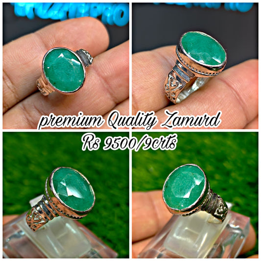 Premium Quality  Zamurd Ring