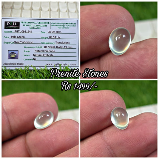 Prehnite With Lab Certificate