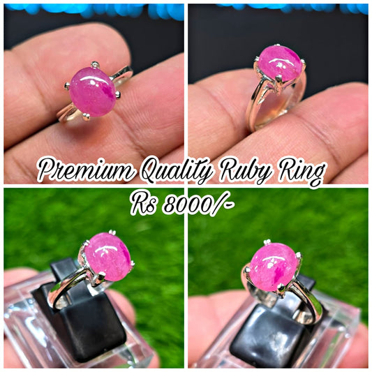Premium Quality Ruby Ring