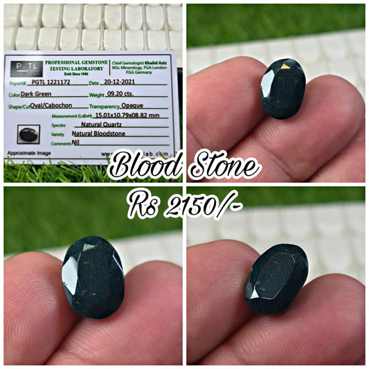 Blood Stone With Lab Certificate