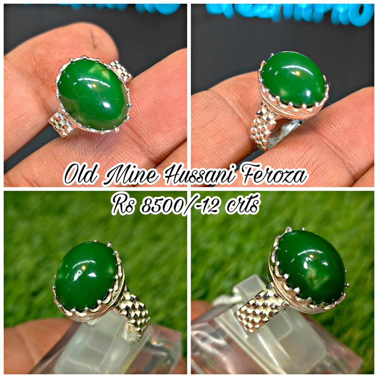 Premium QualityOld Mine Hussani Feroza Ring