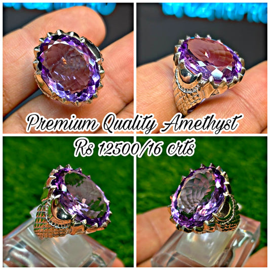 Premium Quality Amethyst Ring