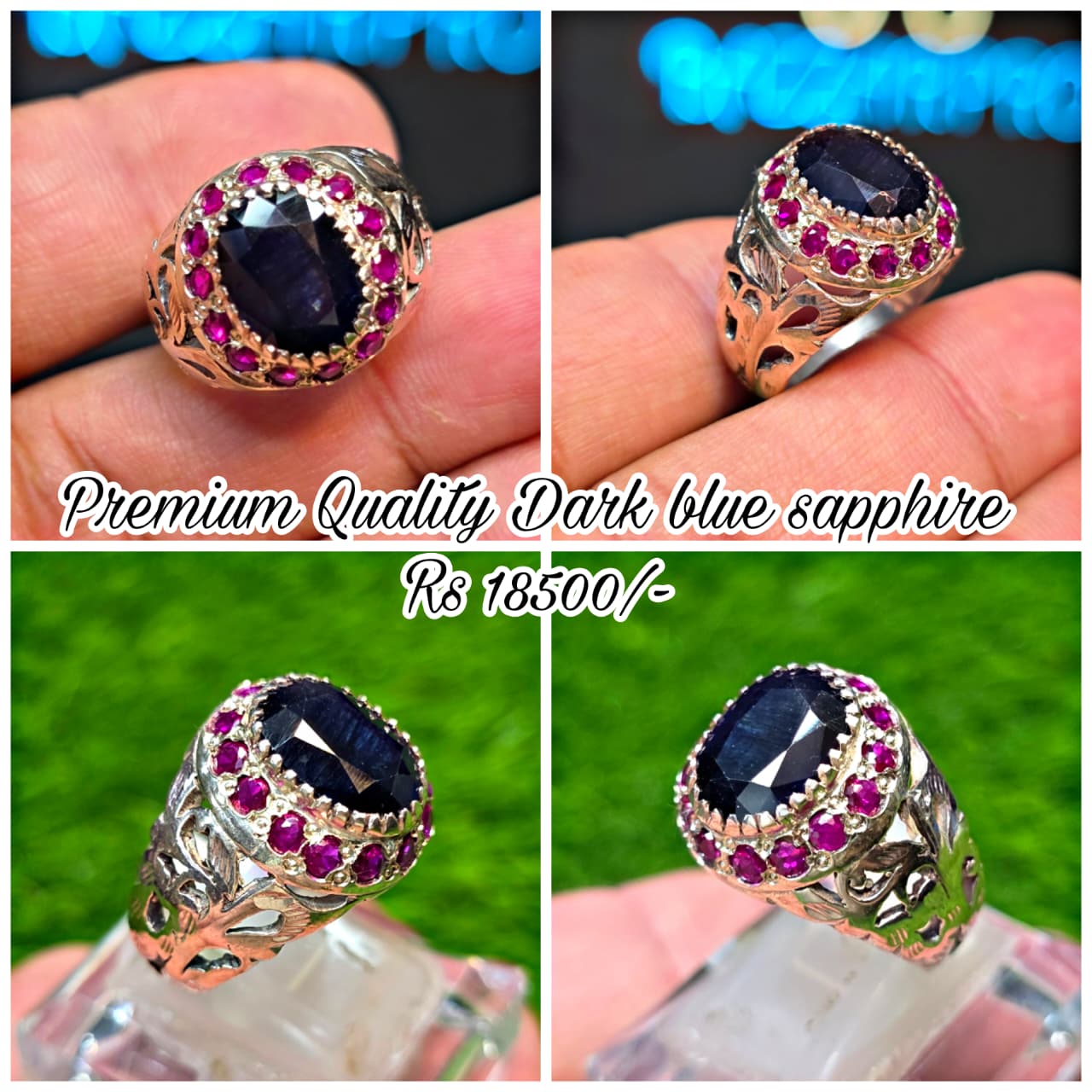 Premium Quality Neelam Ring