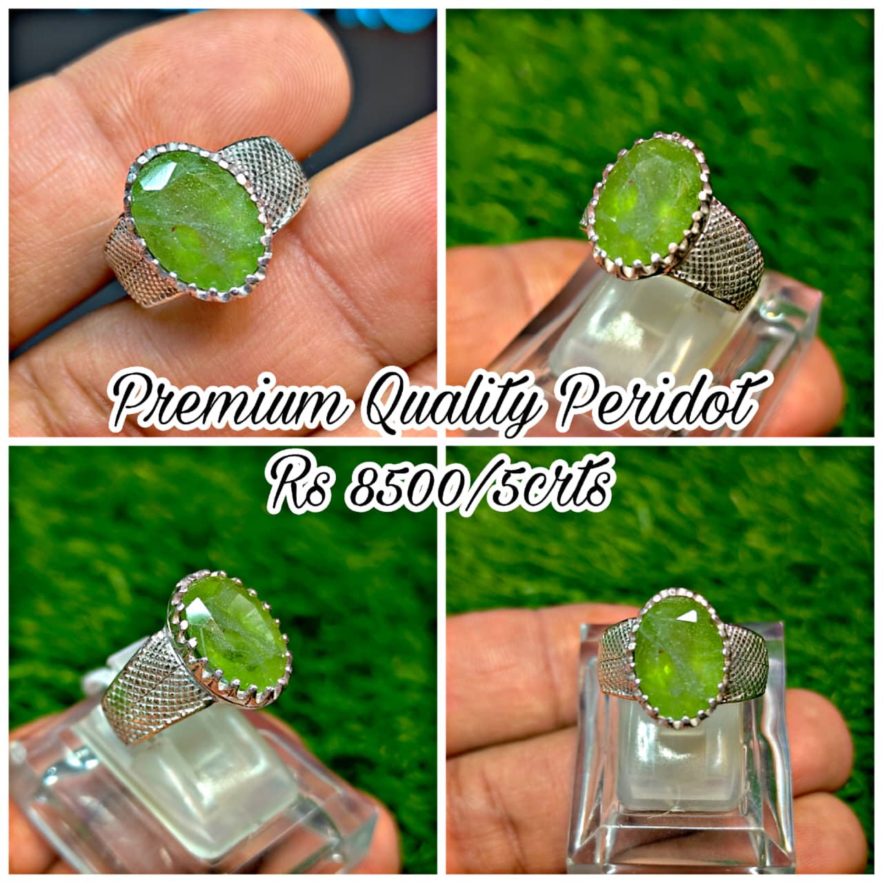 Premium Quality Peridot Ring