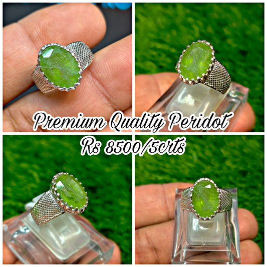 Premium Quality Peridot Ring