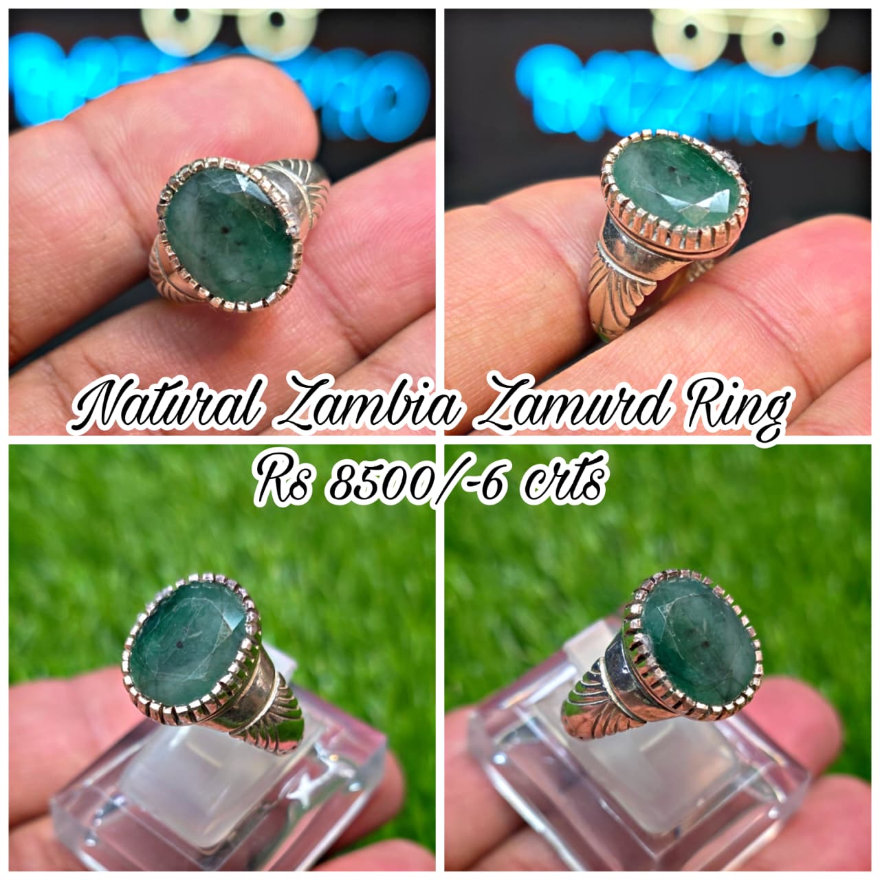 Premium Quality Zamurd Ring