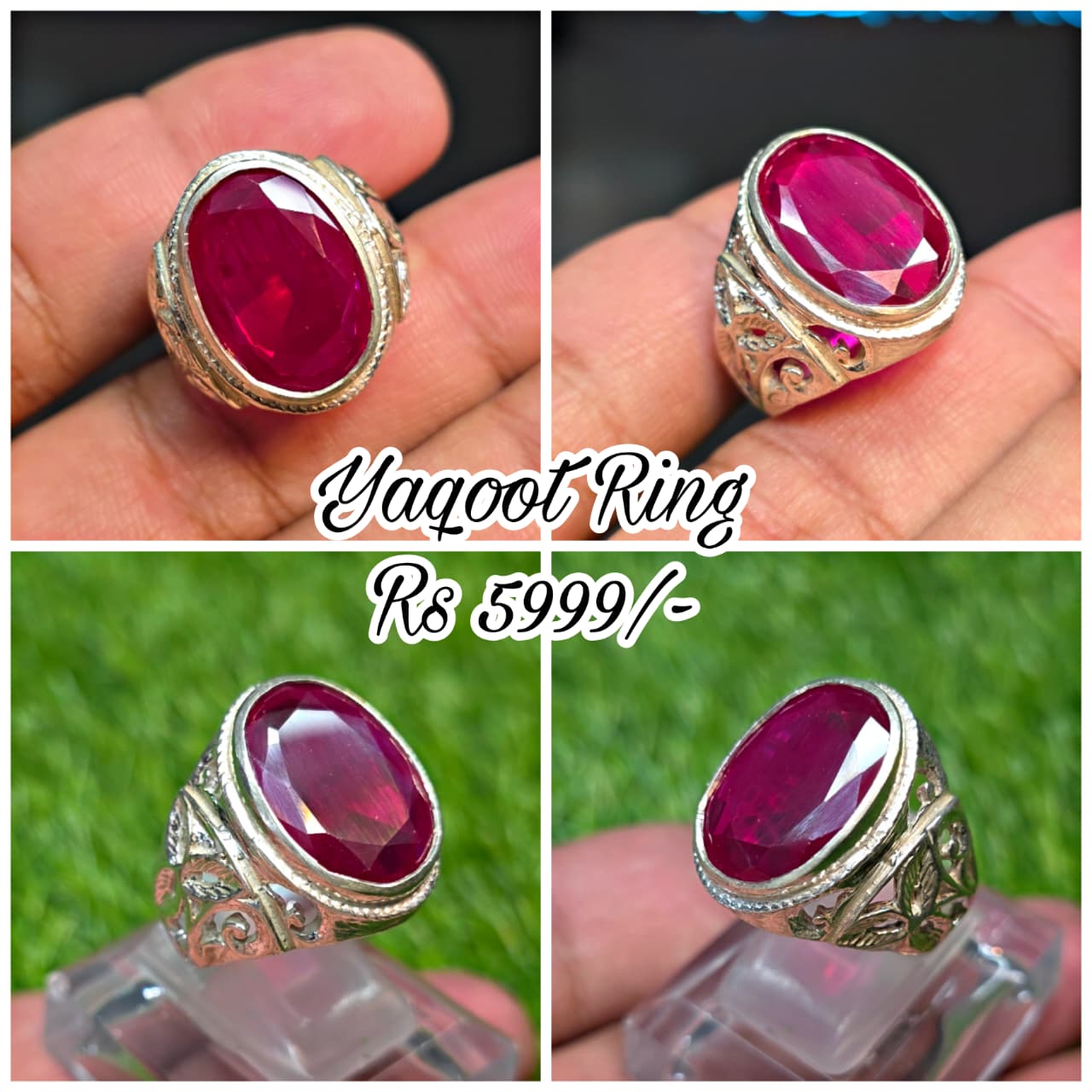 Premium Quality Yaqoot Ring