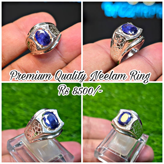 Premium Quality Neelam Ring