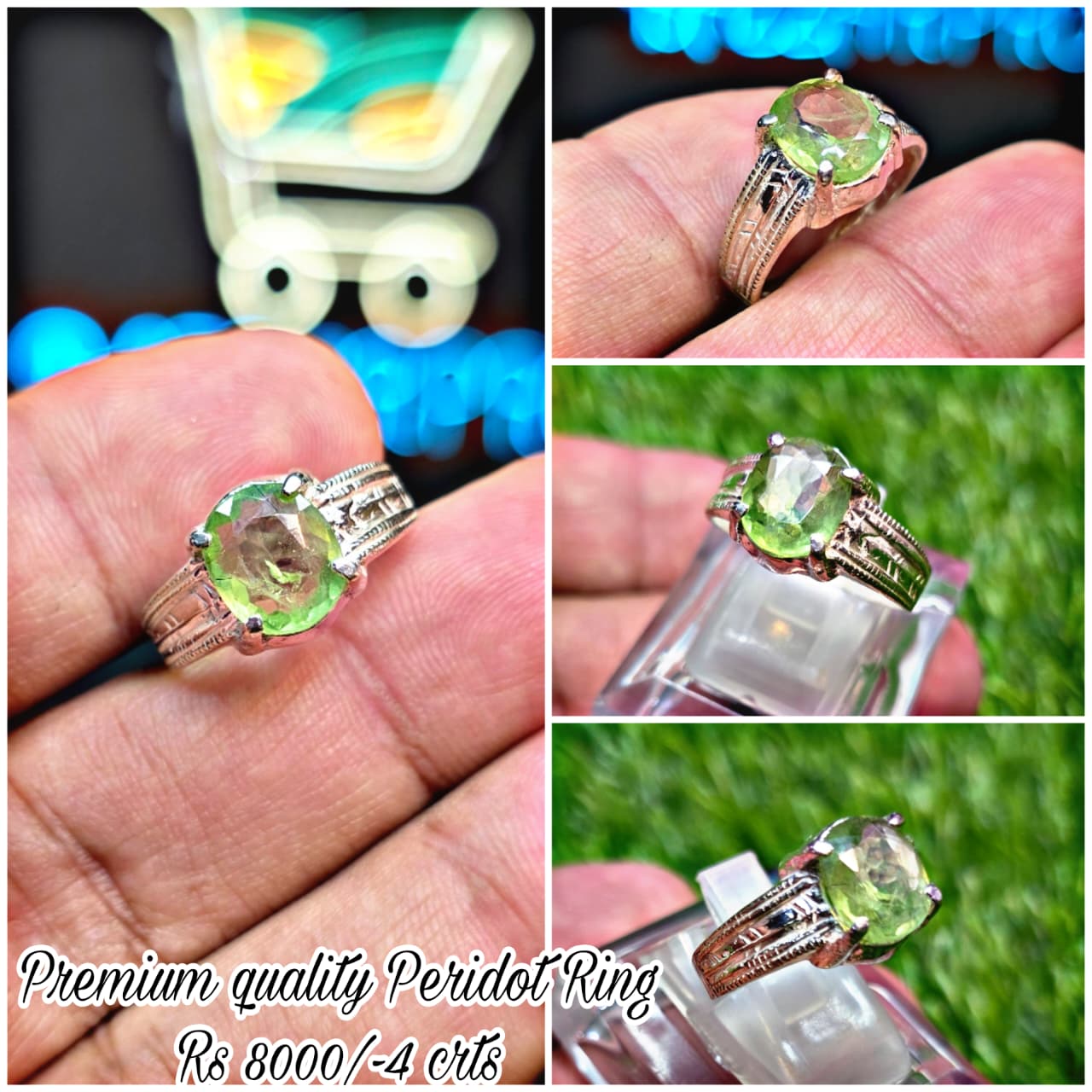 Premium Quality Peridot Ring