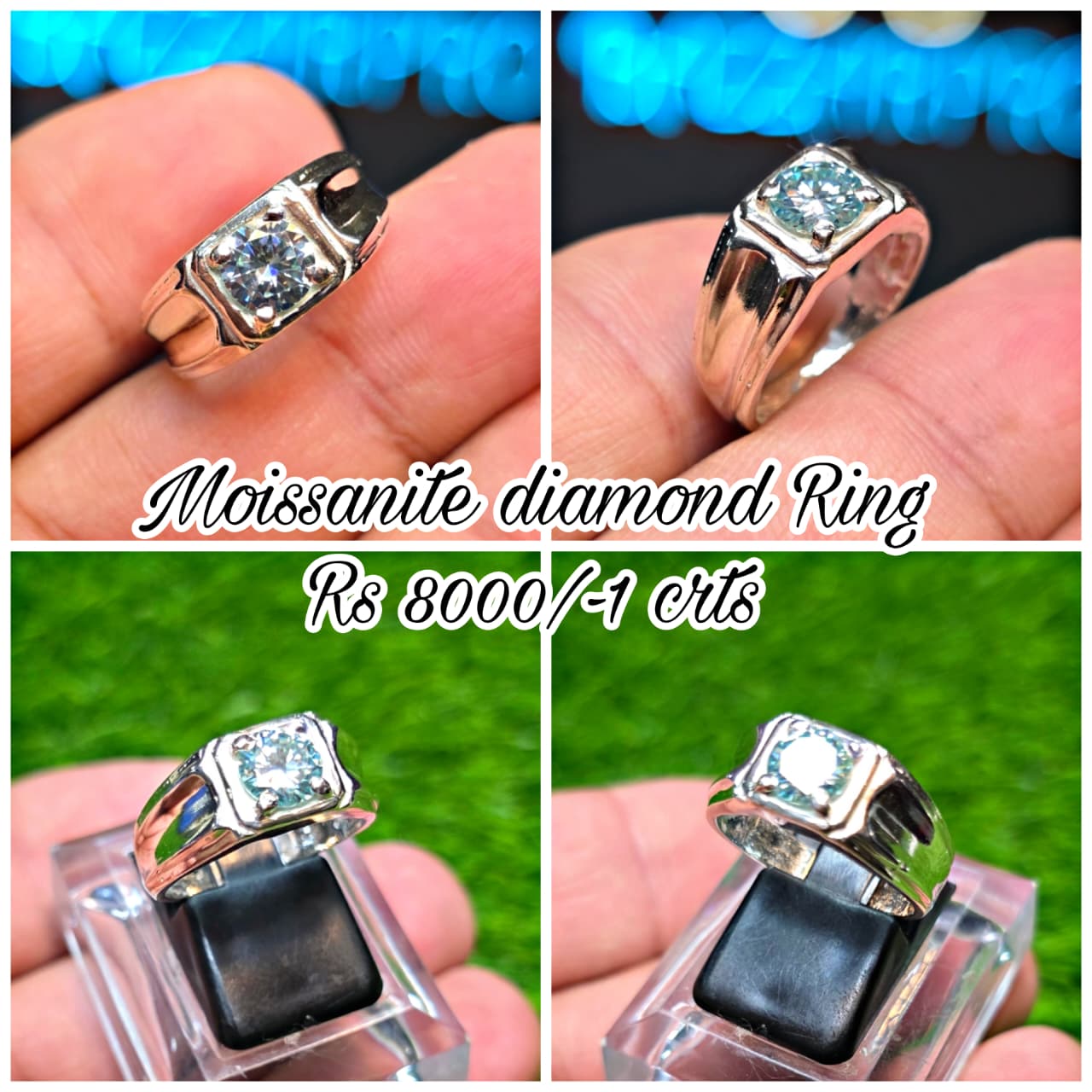 Premium Quality Moissanite Ring