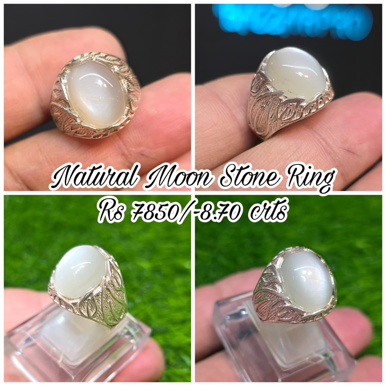 Premium Quality Moon Stone Ring