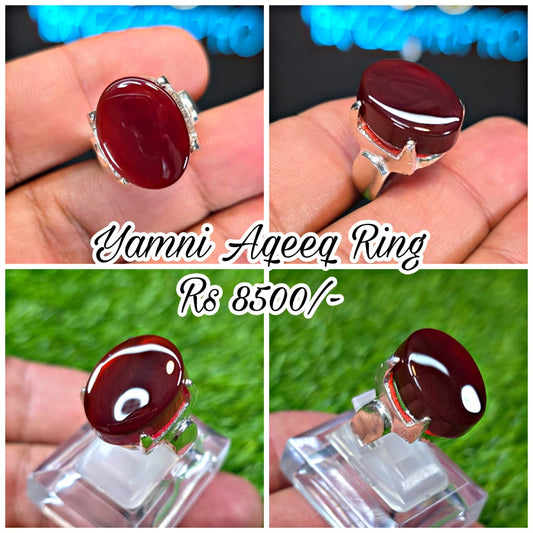 Premium Quality Yamni Aqeeq Ring