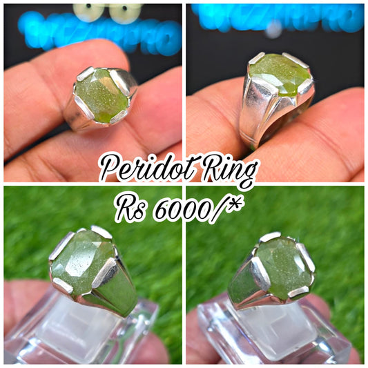 Premium Quality Peridot Ring