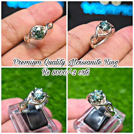 Premium Quality Moissanite Ring