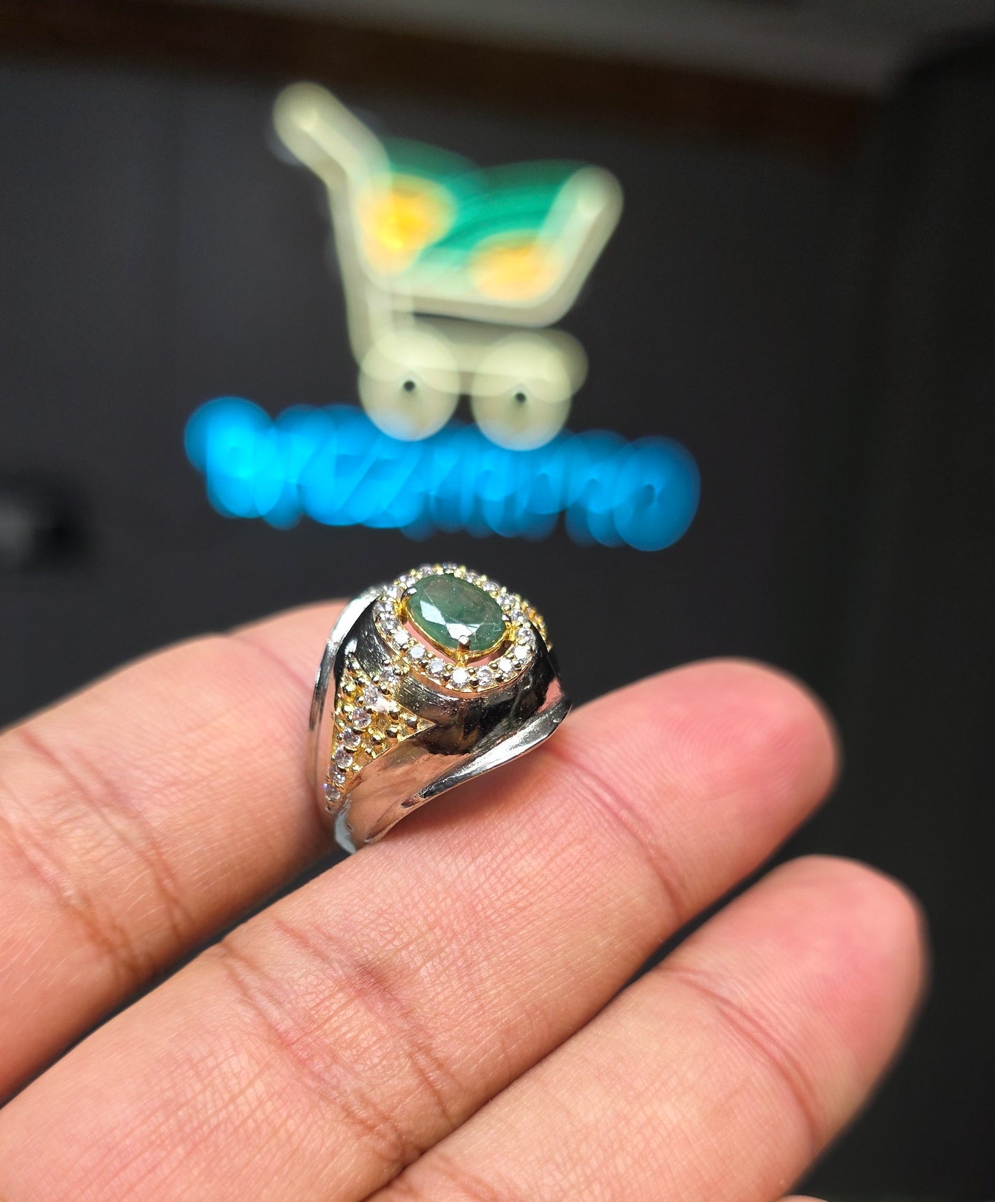 Premium Quality Zamurd Ring
