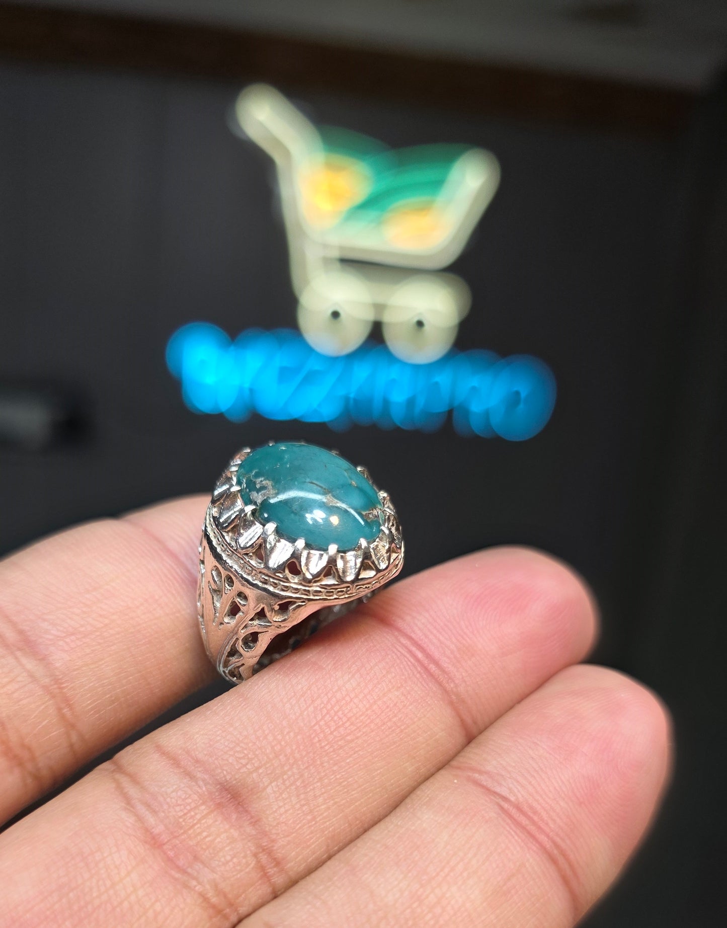 Premium Quality Feroza Ring