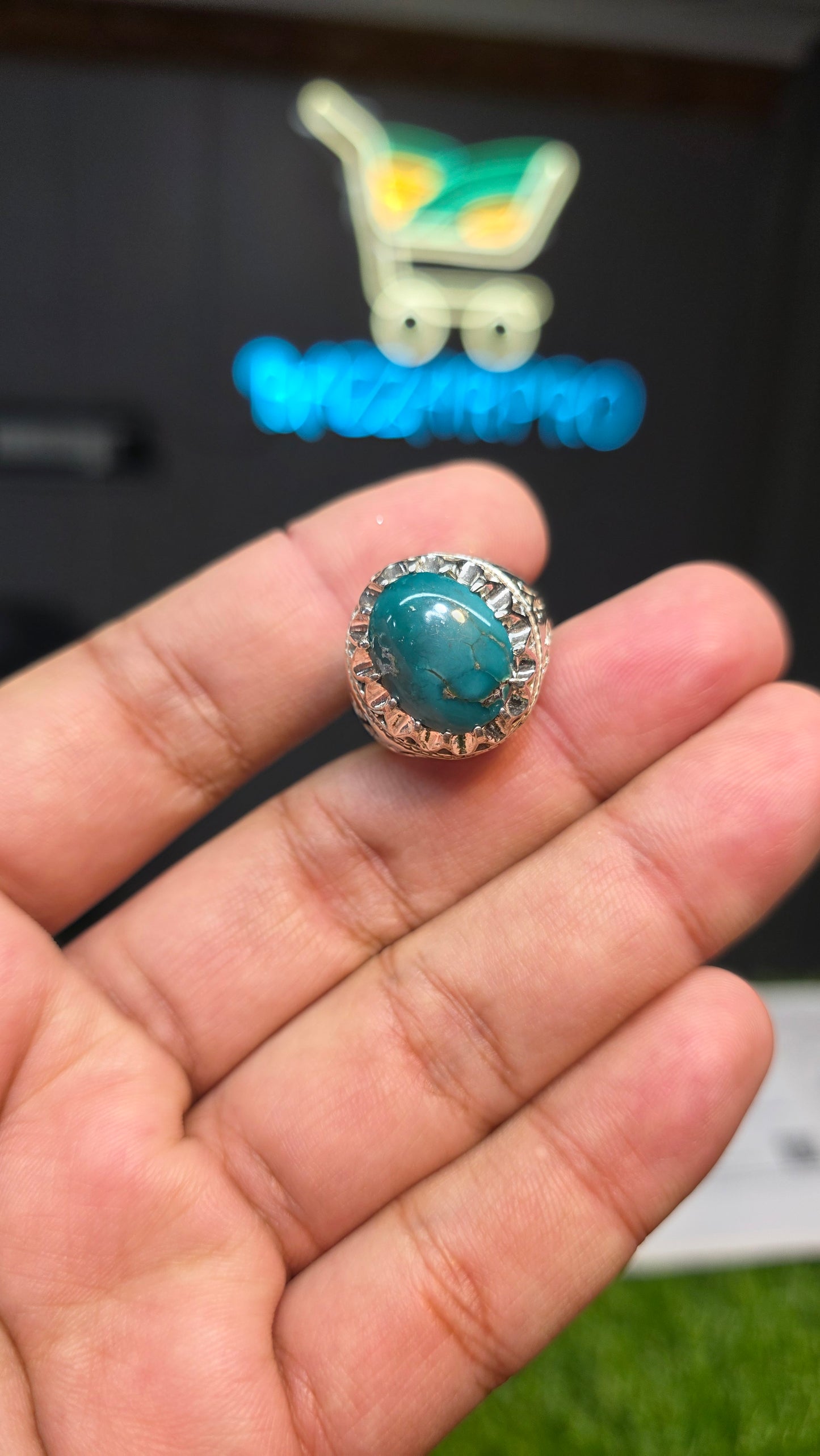Premium Quality Feroza Ring