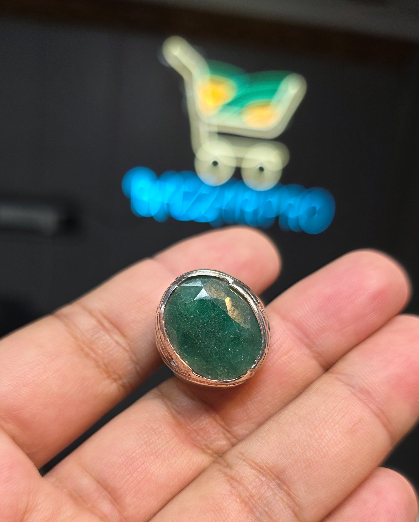 Premium Quality Zamurd Ring