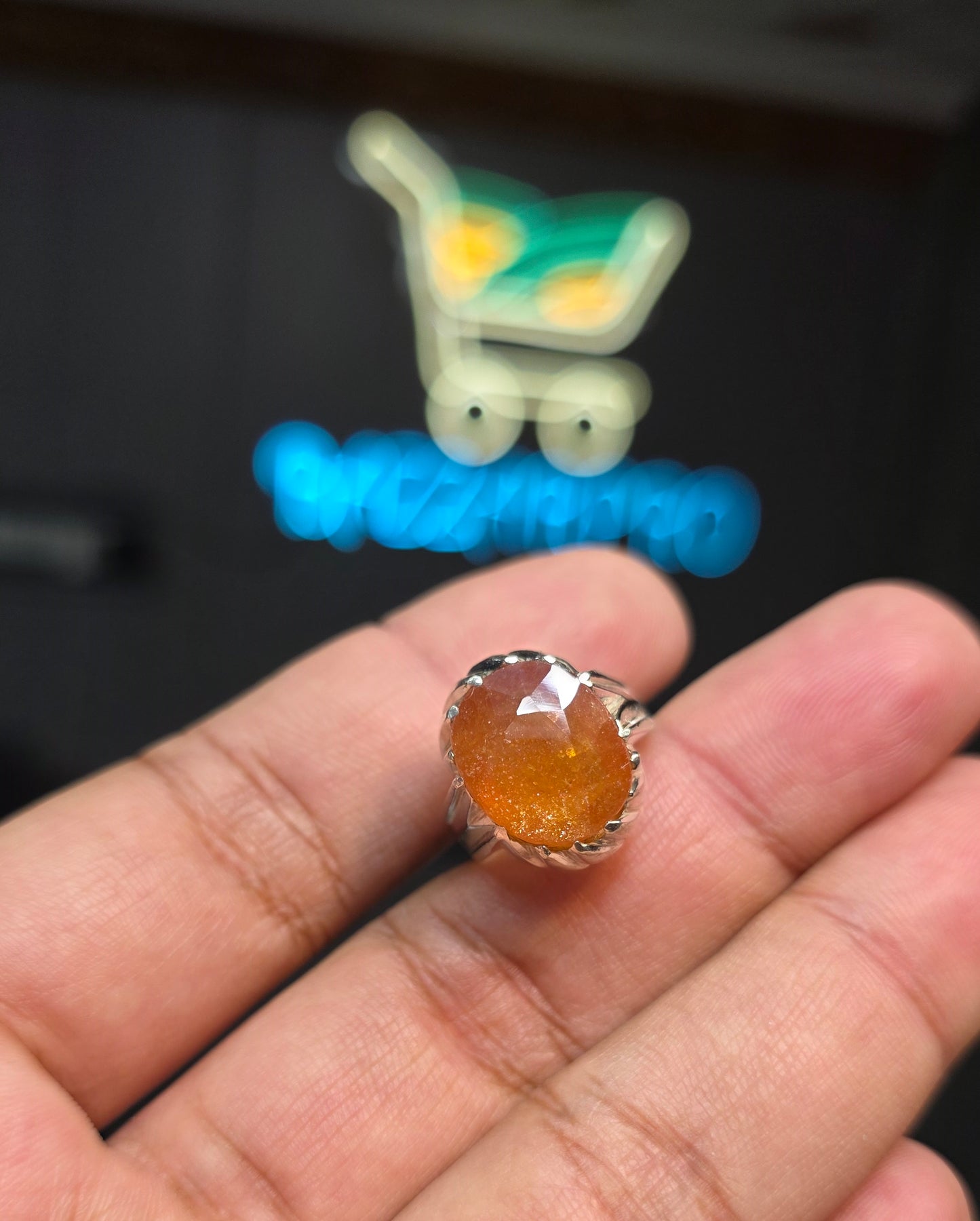 Premium Quality Pukhraj Ring