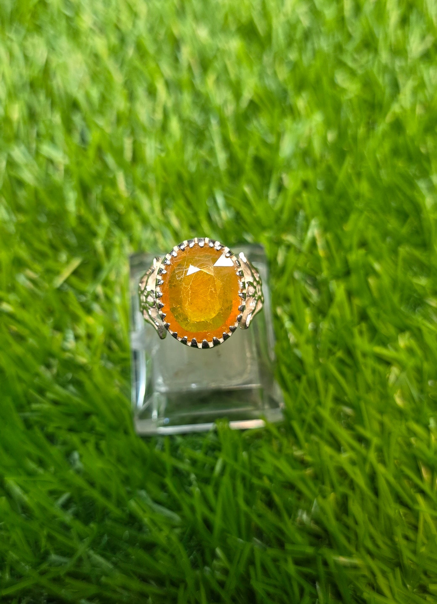 Premium Quality Pukhraj Ring