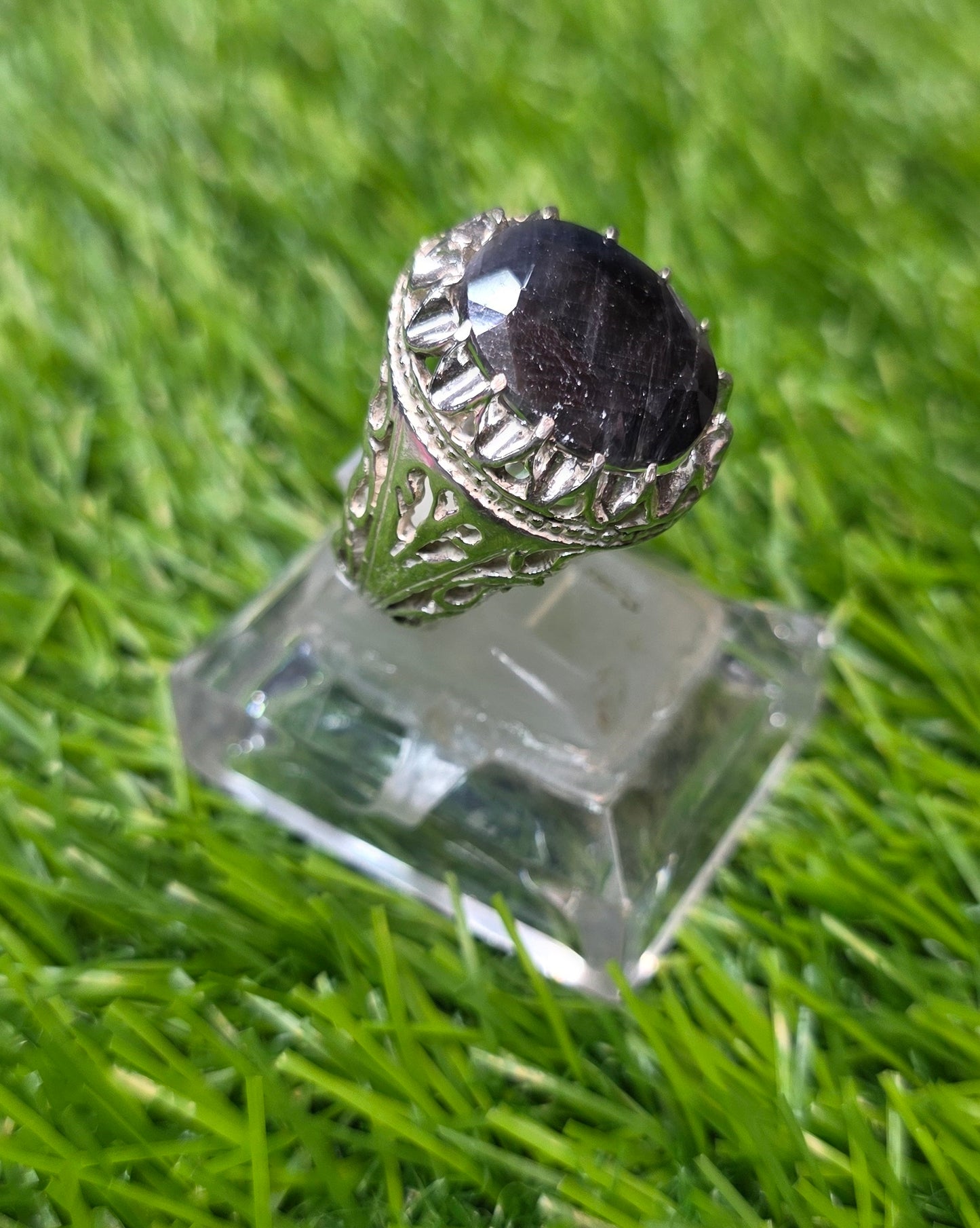 Premium Quality Neelam Ring