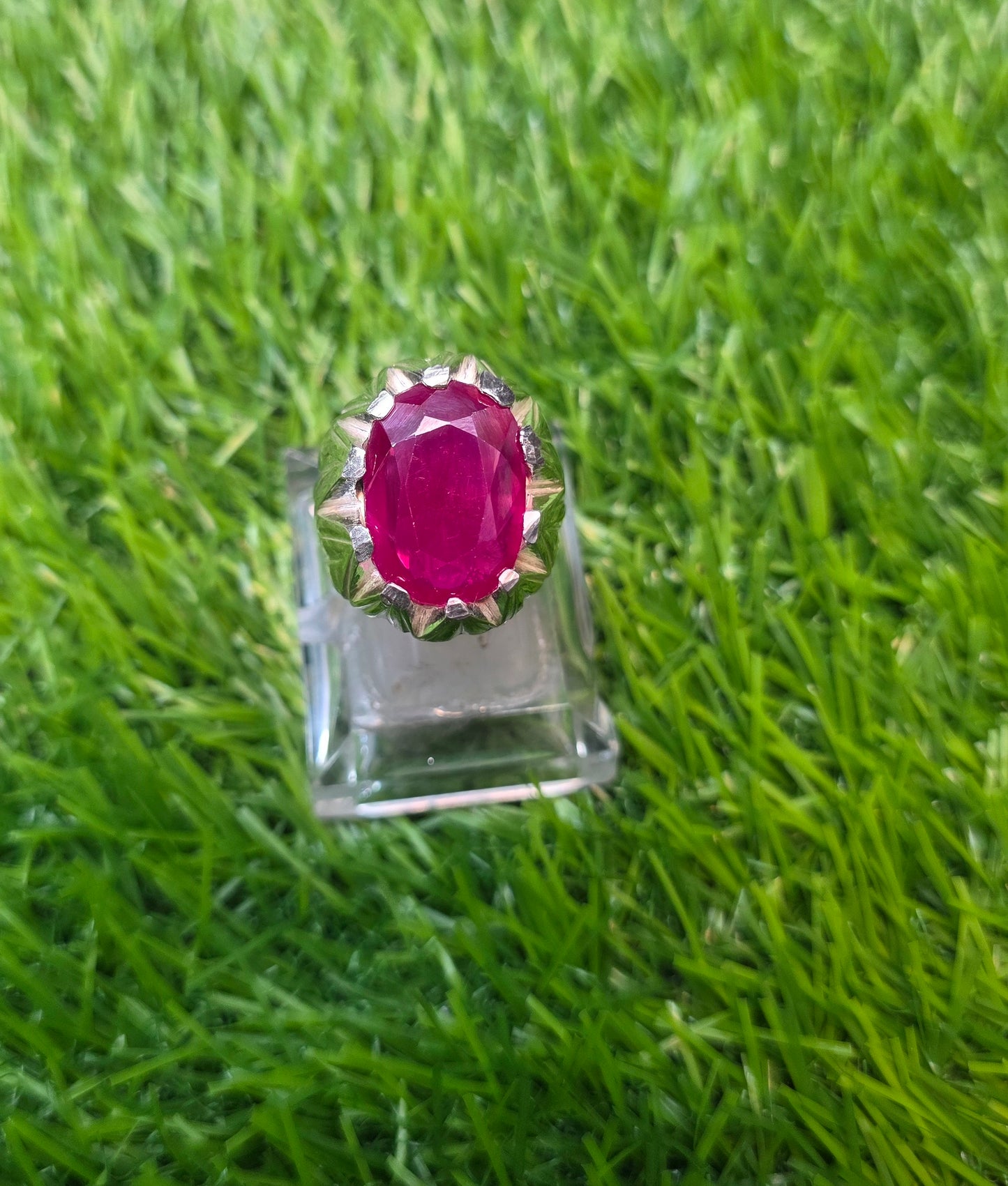 Premium Quality Anari Yaqoot Ring