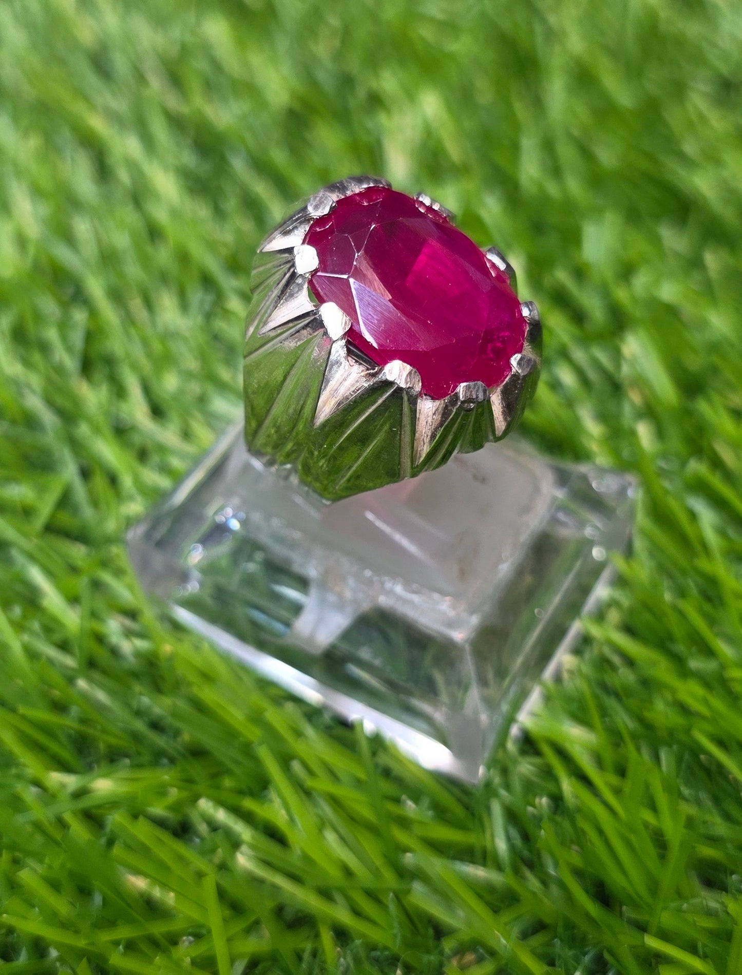 Premium Quality Anari Yaqoot Ring