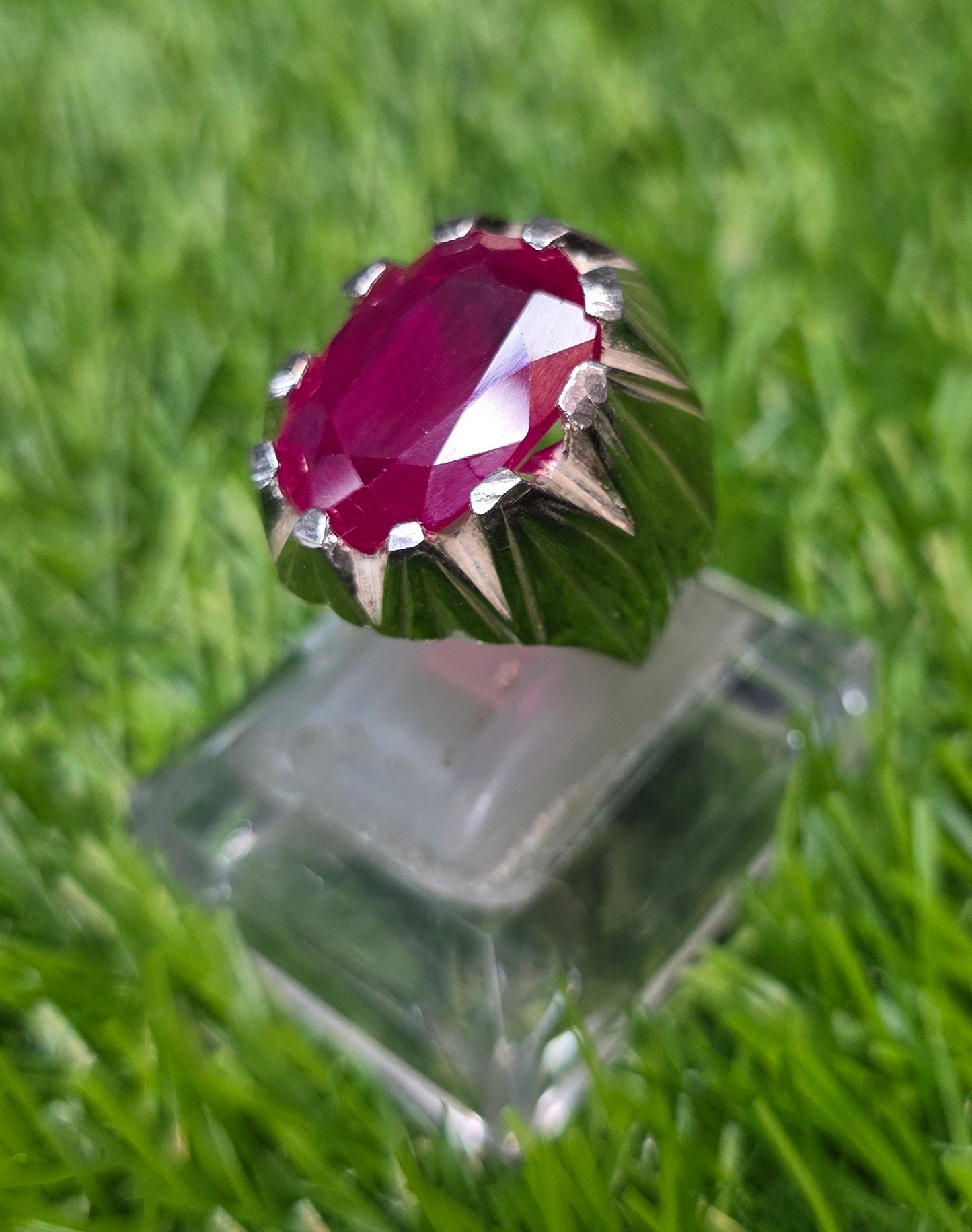 Premium Quality Anari Yaqoot Ring