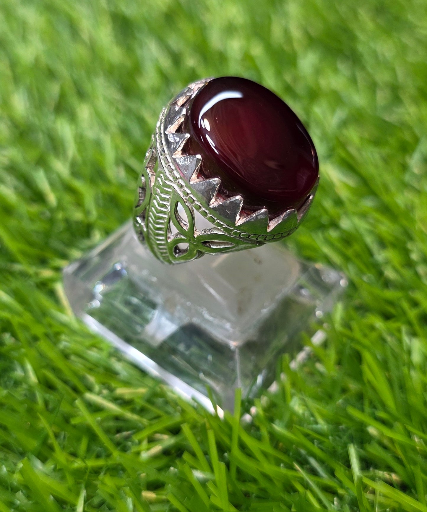 Premium Quality Yamni Aqeeq Ring