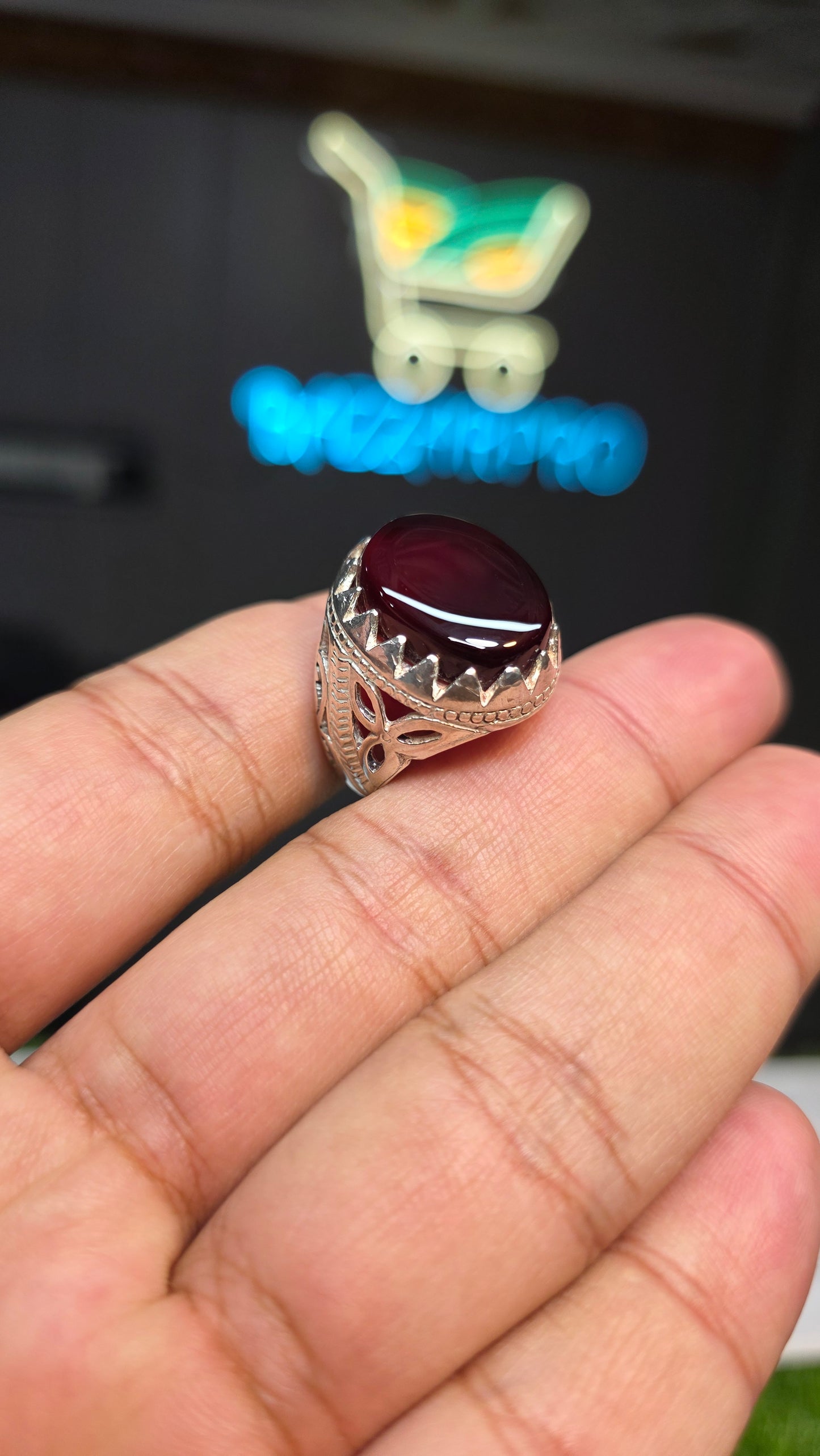 Premium Quality Yamni Aqeeq Ring
