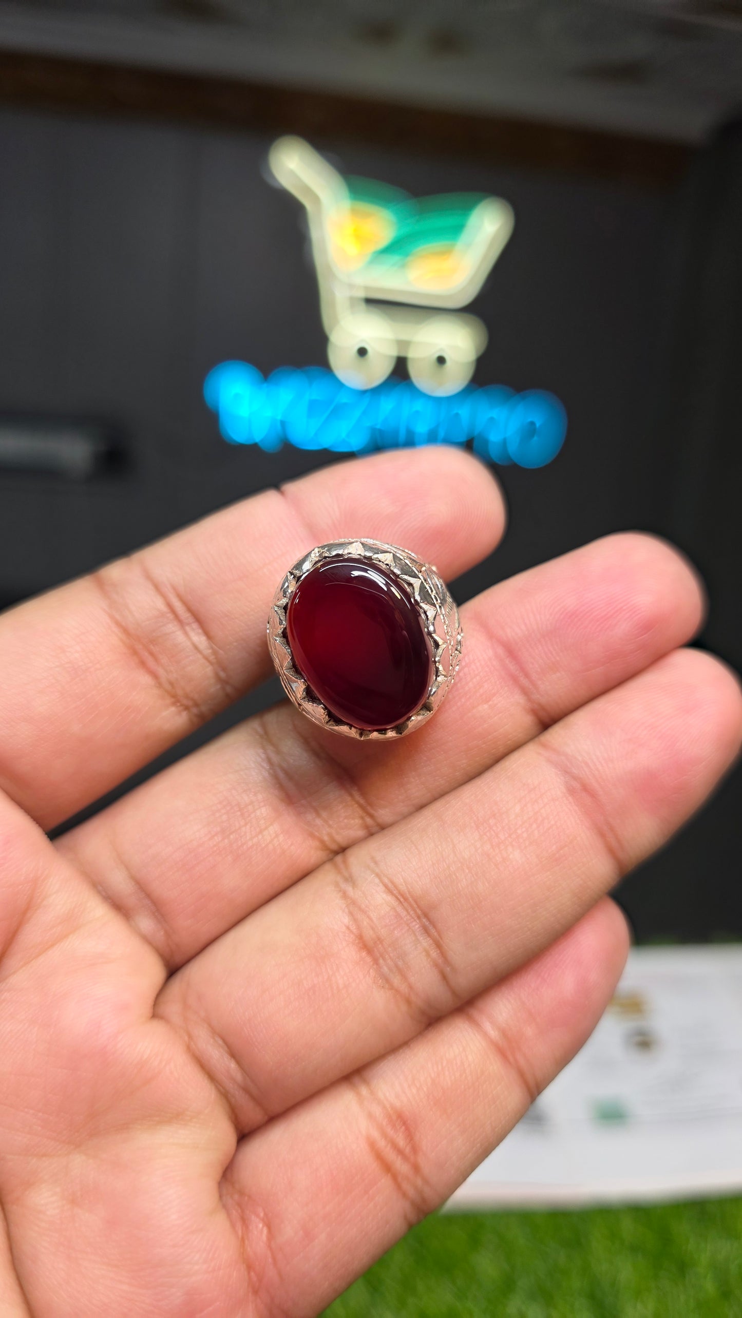 Premium Quality Yamni Aqeeq Ring