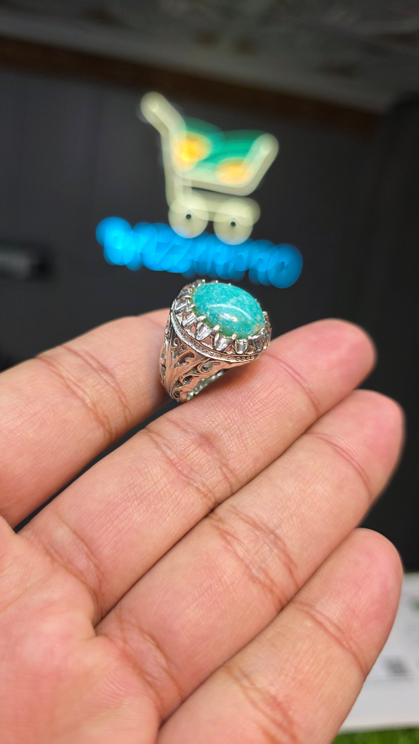 Premium Quality Feroza Ring