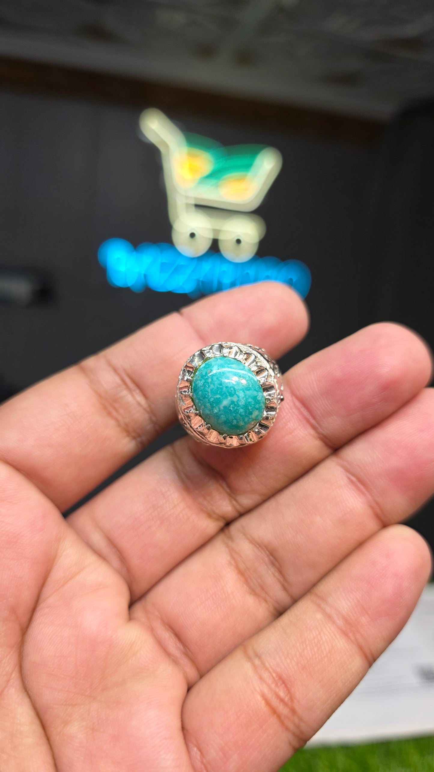 Premium Quality Feroza Ring