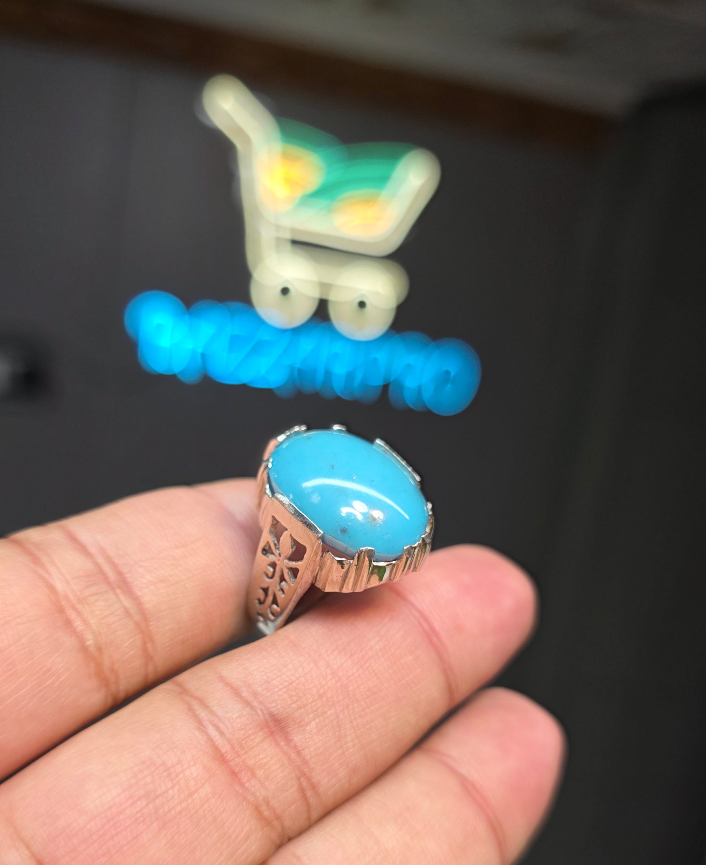 Premium Quality Feroza Ring